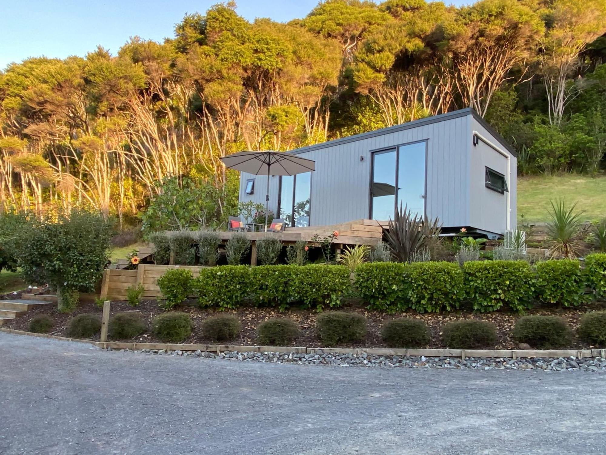 Bethells Beach Te Henga Hideawayヴィラ エクステリア 写真